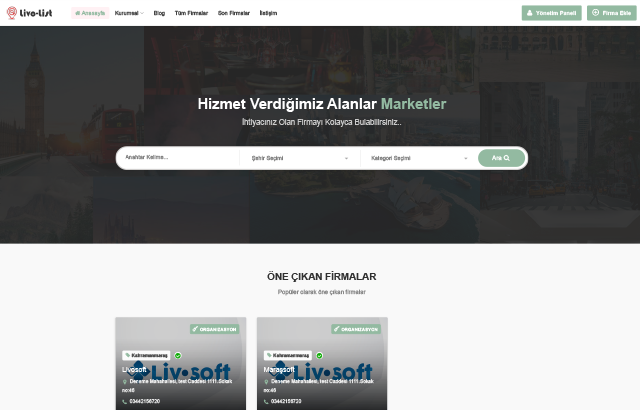 softby - firma rehberi